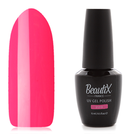 

Гель-лак 220, Beautix, 15 мл неоново-розовый
