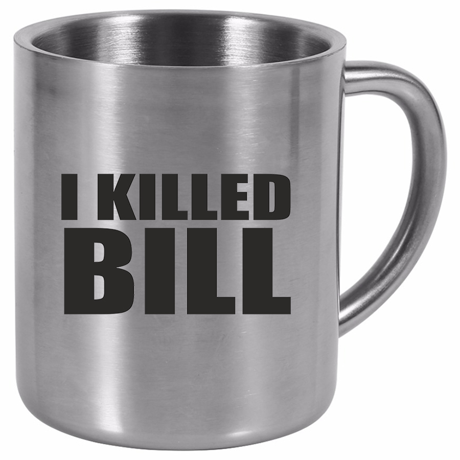 фото Металлическая кружка drabs i killed bill