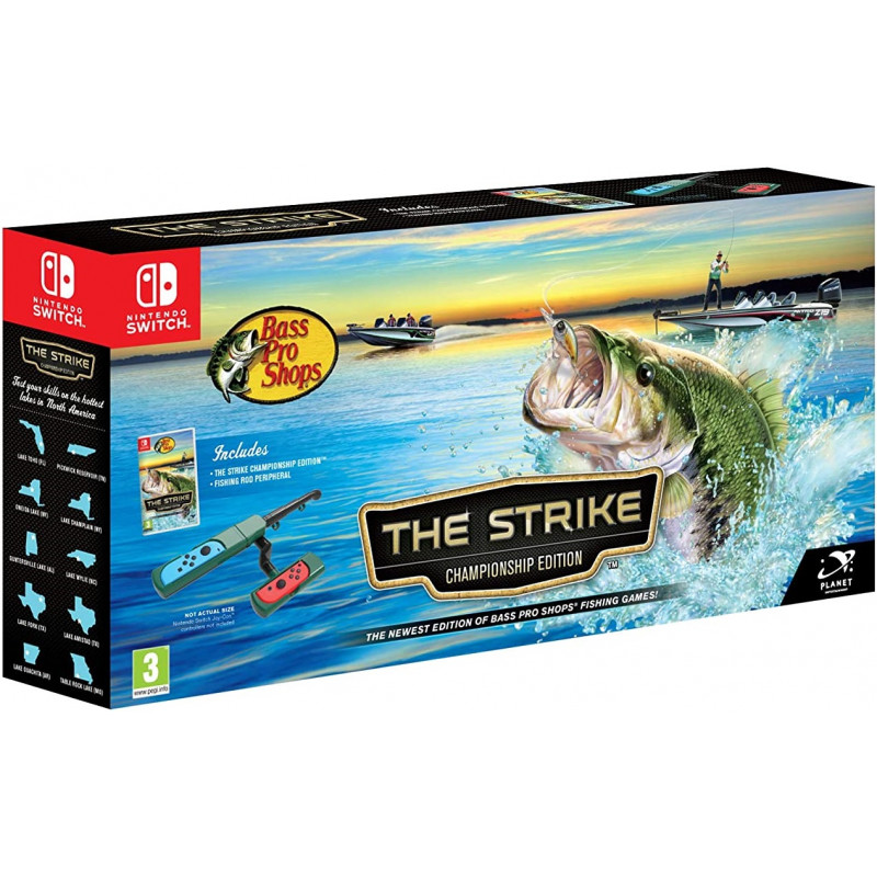 фото Игра bass pro shops: the strike - championship edition bundle (nintendo switch) planet entertainment