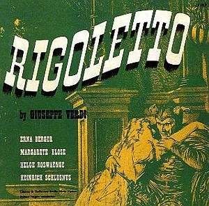 Verdi- Rigoletto. 1944 - Heger / Berger / Rosvaenge / Schlusnus