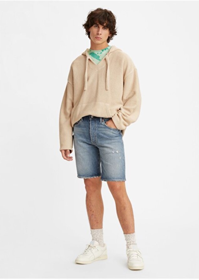 Повседневные шорты мужские Levis 36512-0157 голубые 34 10129₽