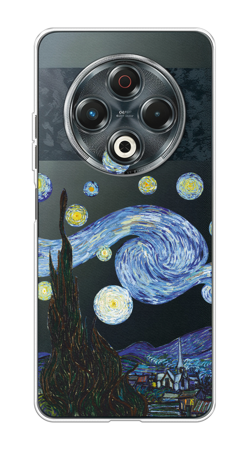 

Чехол на Tecno Spark 30 "Ночь Ван Гога", Голубой;синий;черный, 309150-1