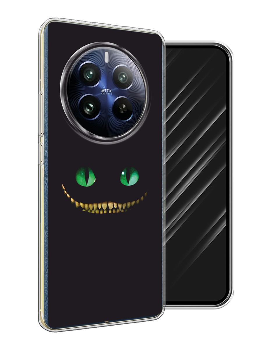 

Чехол Awog на Realme 12 Pro "Зеленоглазый чеширский кот", Черный, 2516150-1
