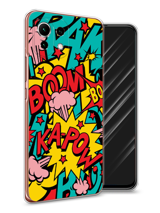 

Чехол Awog на Xiaomi Mi 11 Lite "Постер pop art", Разноцветный, 310250-9