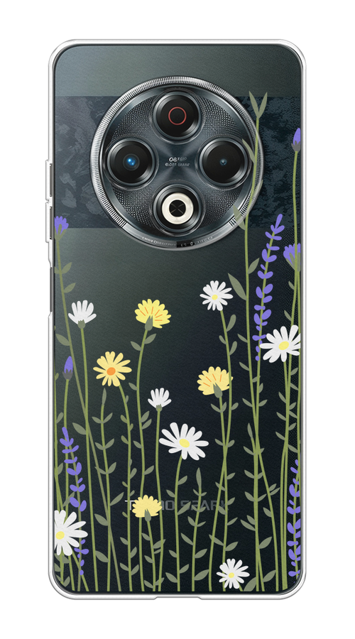

Чехол на Tecno Spark 30 "Ромашка и лаванда", Зеленый;желтый;прозрачный, 309150-1