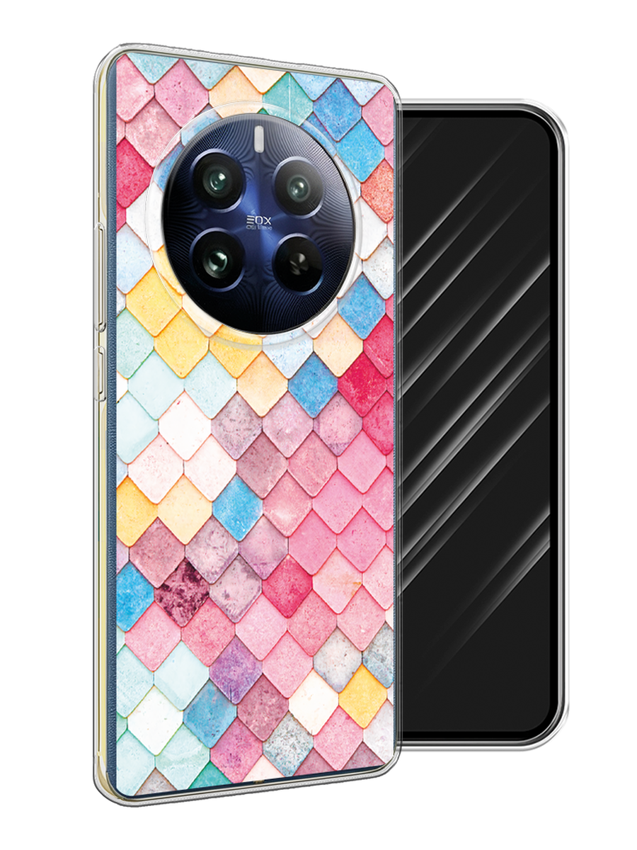 

Чехол Awog на Realme 12 Pro "Нежные ромбики", Красный, 2516150-1