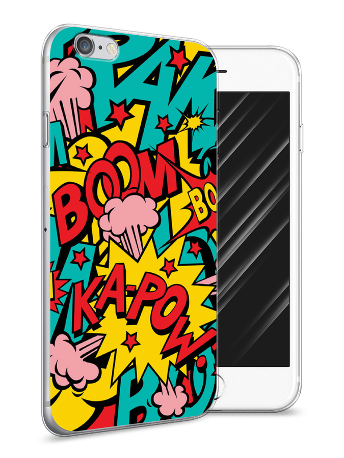 

Чехол Awog на Apple iPhone 6 / Айфон 6 "Постер pop art", Разноцветный, 10450-1