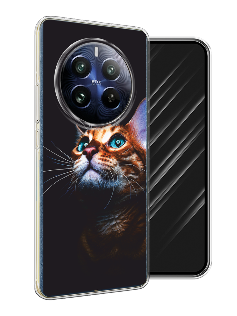 

Чехол Awog на Realme 12 Pro "Мечтательный кот", Коричневый, 2516150-1