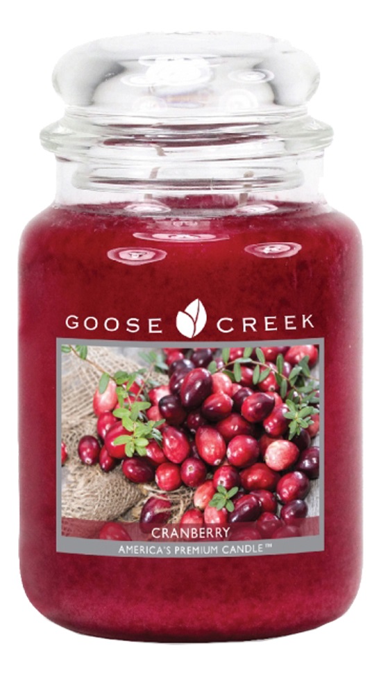 

Ароматическая свеча Goose Creek Cranberry Клюква свеча 680г