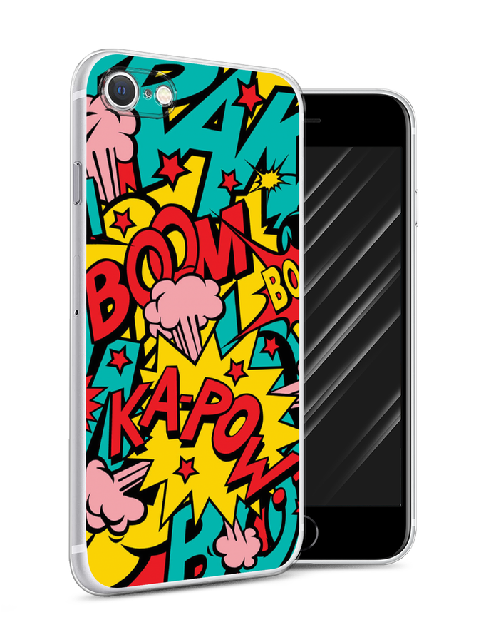 

Чехол Awog на Apple iPhone 7 / Айфон 7 "Постер pop art", Разноцветный, 10650-1
