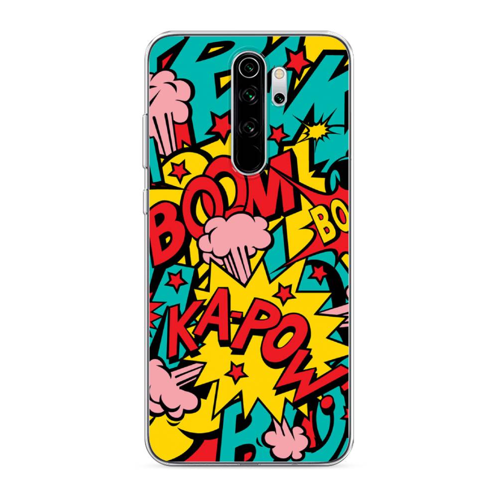 фото Чехол awog "постер pop art" для xiaomi redmi note 8 pro