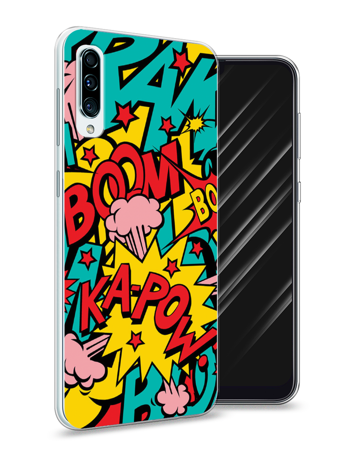 

Чехол Awog на Samsung Galaxy A50 "Постер pop art", Разноцветный, 27750-9