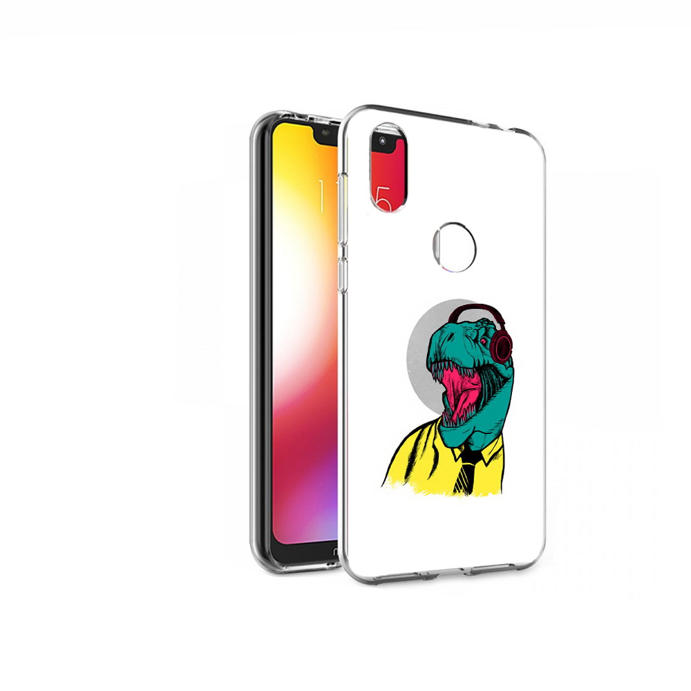 

Чехол MyPads Tocco для Motorola One дино (PT126881.369.326), Прозрачный, Tocco