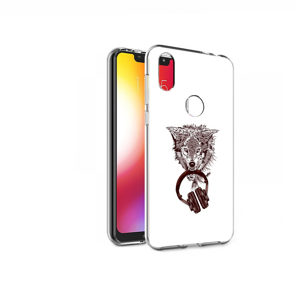 

Чехол MyPads Tocco для Motorola One дикий волк (PT126881.369.325), Прозрачный, Tocco
