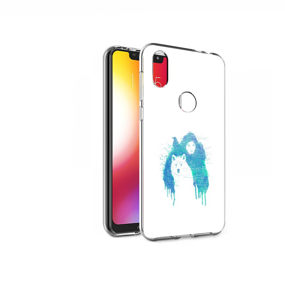 

Чехол MyPads Tocco для Motorola One джон сноу (PT126881.369.323), Прозрачный, Tocco
