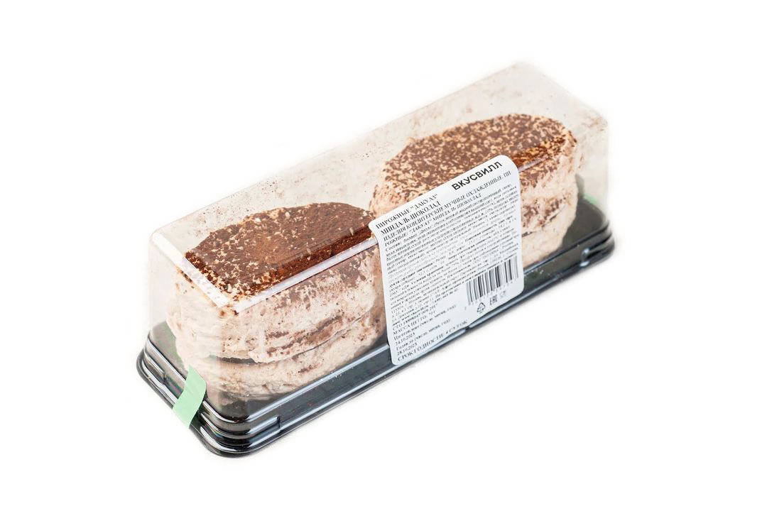 Пирожные ВкусВилл Дакуаз миндаль-шоколад 70 г