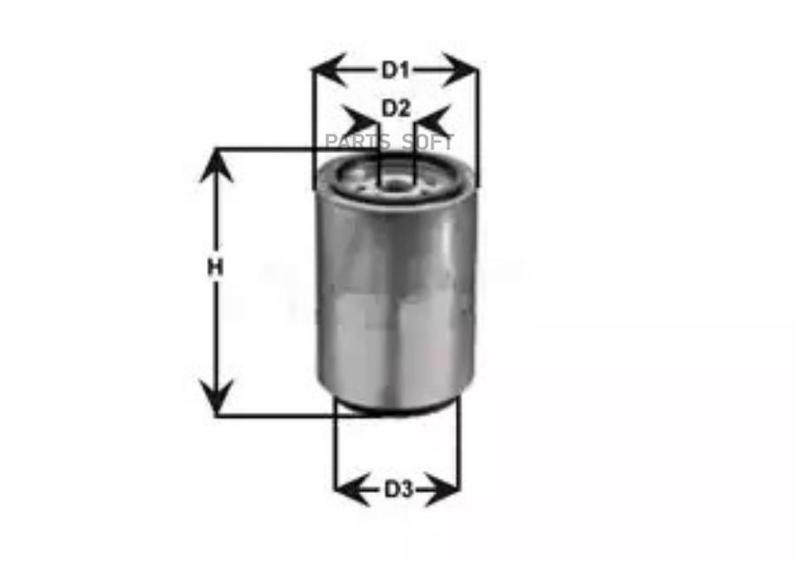 CLEAN FILTERS Фильтр топливный CLEAN FILTERS DNW2507