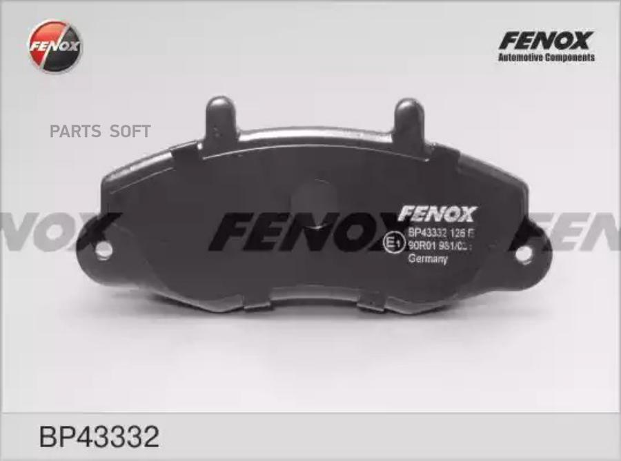 

Тормозные Колодки Fenox Дисковые Bp43332