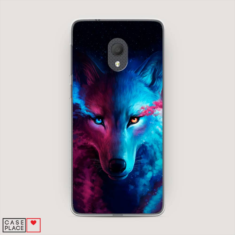 

Чехол Awog на Alcatel 1C 5003D (2019) / Алкатель 1C 5003D (2019) "Волшебный волк", 170650-1
