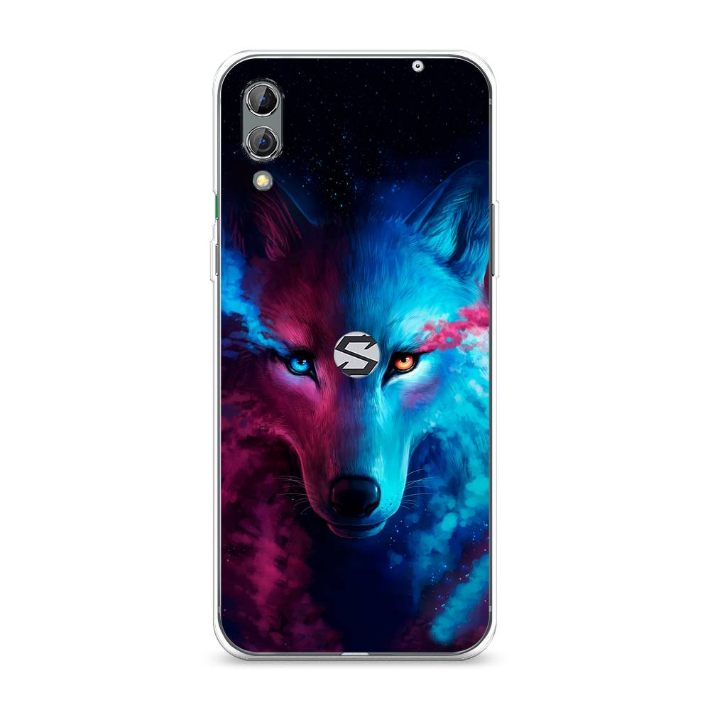 

Чехол Awog на Xiaomi Black Shark 2 "Волшебный волк", Разноцветный, 36350-1