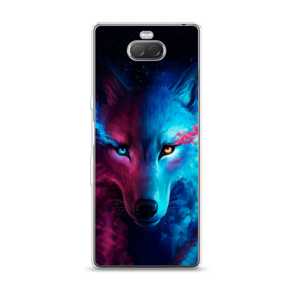 

Чехол Awog на Sony Xperia XA3 "Волшебный волк", Разноцветный, 53750-1