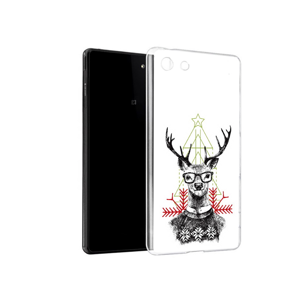 

Чехол MyPads Tocco для Sony Xperia M5 умный олень (PT16167.241.652), Прозрачный, Tocco