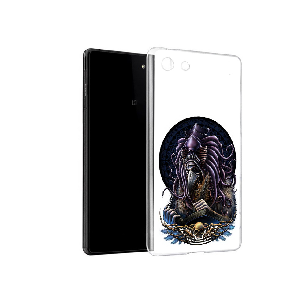 

Чехол MyPads Tocco для Sony Xperia M5 умный ворон (PT16167.241.650), Прозрачный, Tocco
