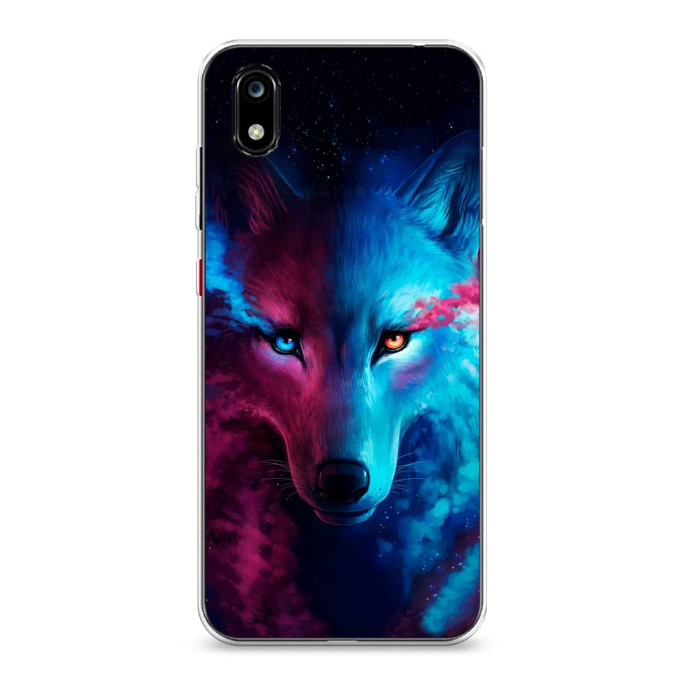

Чехол Awog на ZTE Blade A7 2019 / ЗТЕ Блэйд A7 2019 "Волшебный волк", Разноцветный, 133150-1