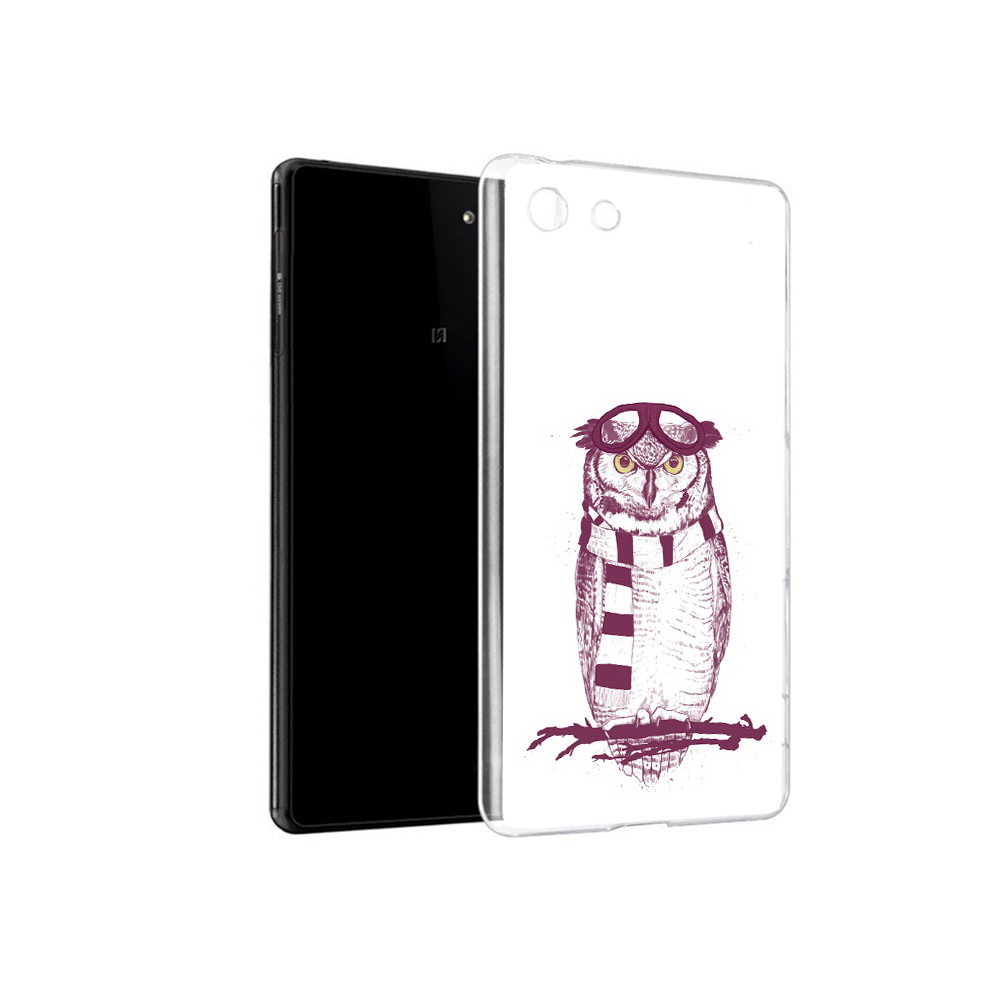 

Чехол MyPads Tocco для Sony Xperia M5 сова-летчик (PT16167.241.612), Прозрачный, Tocco