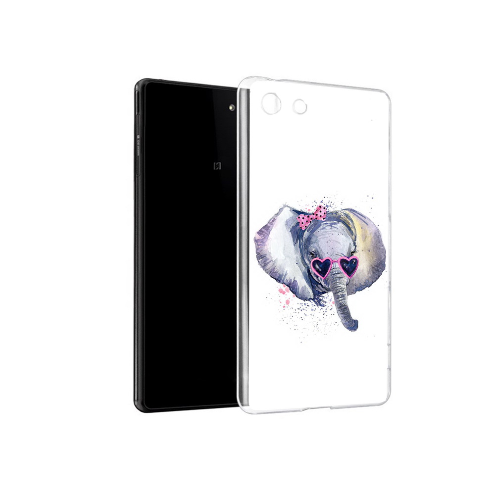

Чехол MyPads Tocco для Sony Xperia M5 слоник в очках (PT16167.241.608), Прозрачный, Tocco
