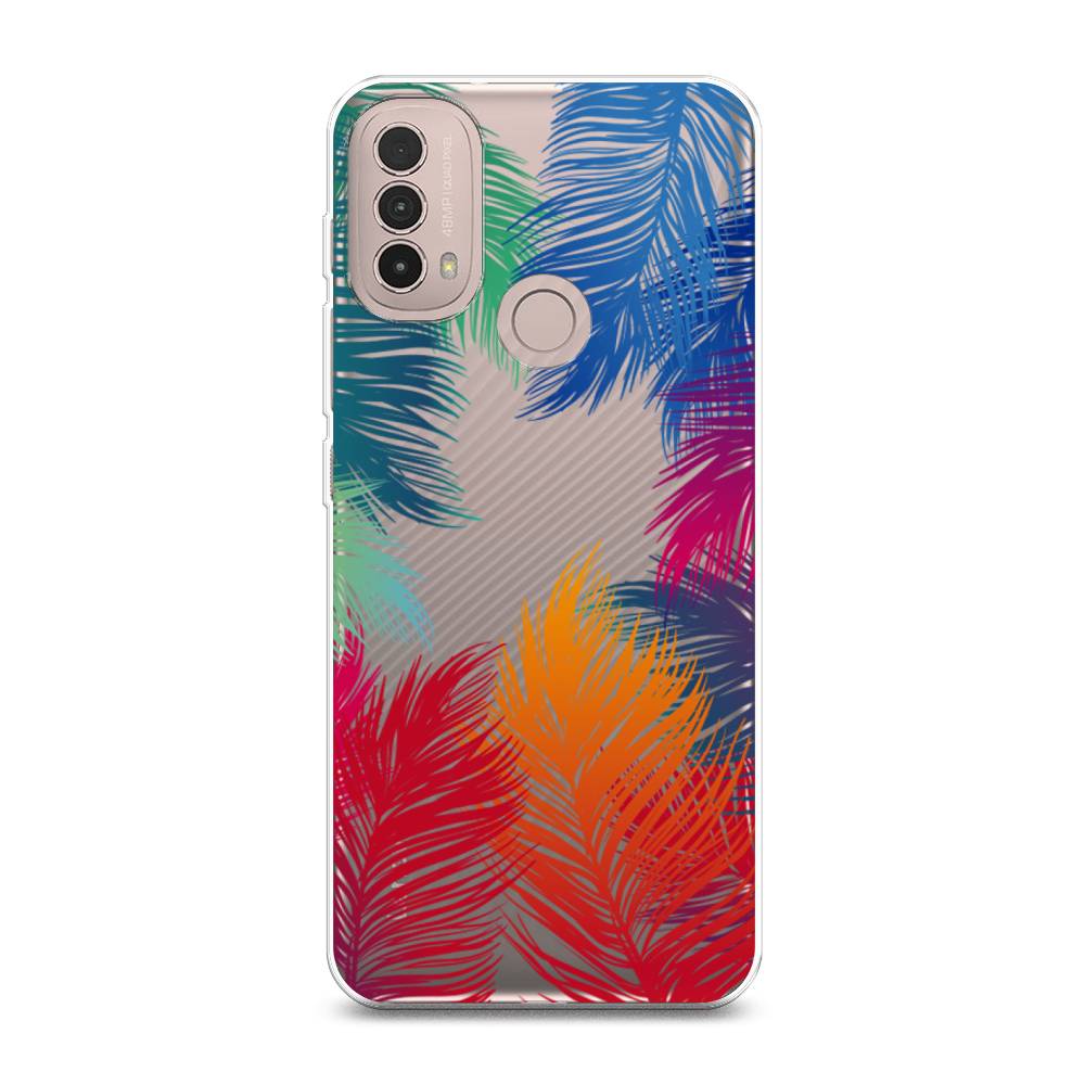 

Чехол Awog на Lenovo K14 Plus / Леново K14 Плюс "Рамка из перьев", Разноцветный, 113450-4