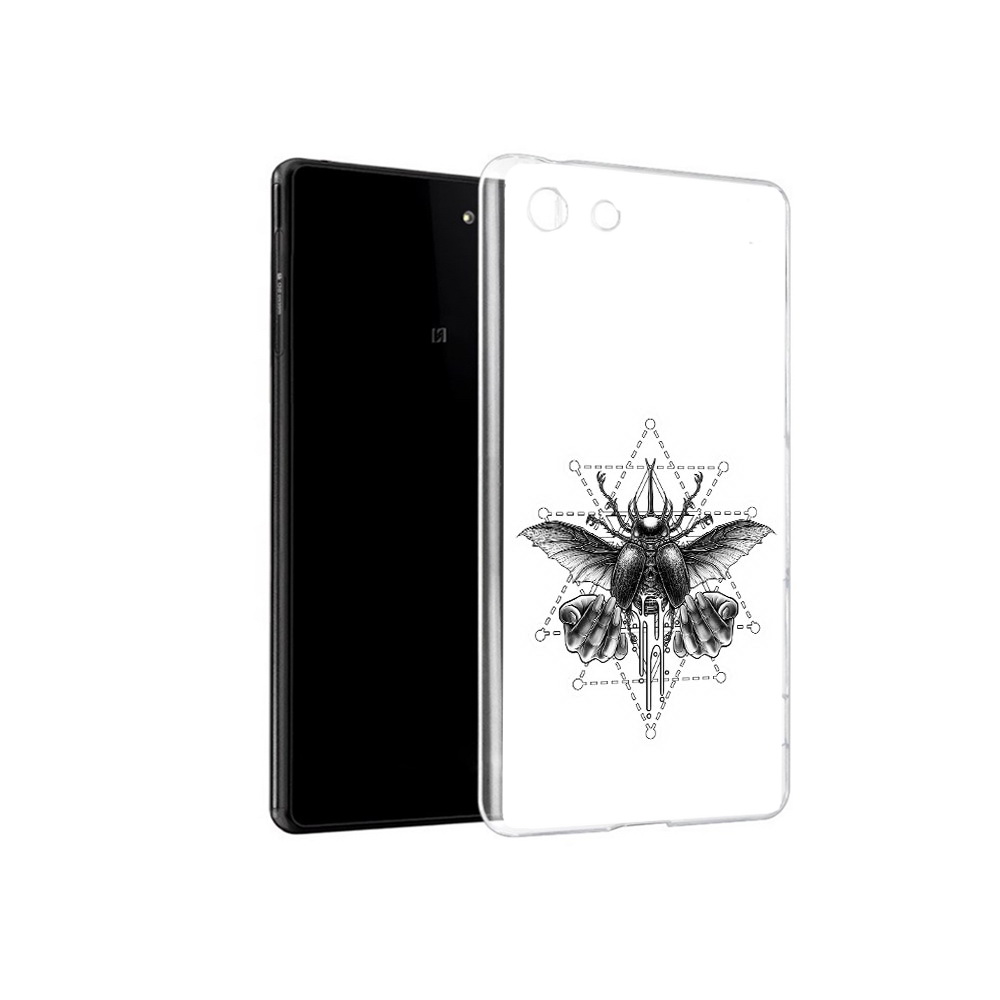 

Чехол MyPads Tocco для Sony Xperia M5 скарабей (PT16167.241.601), Прозрачный, Tocco