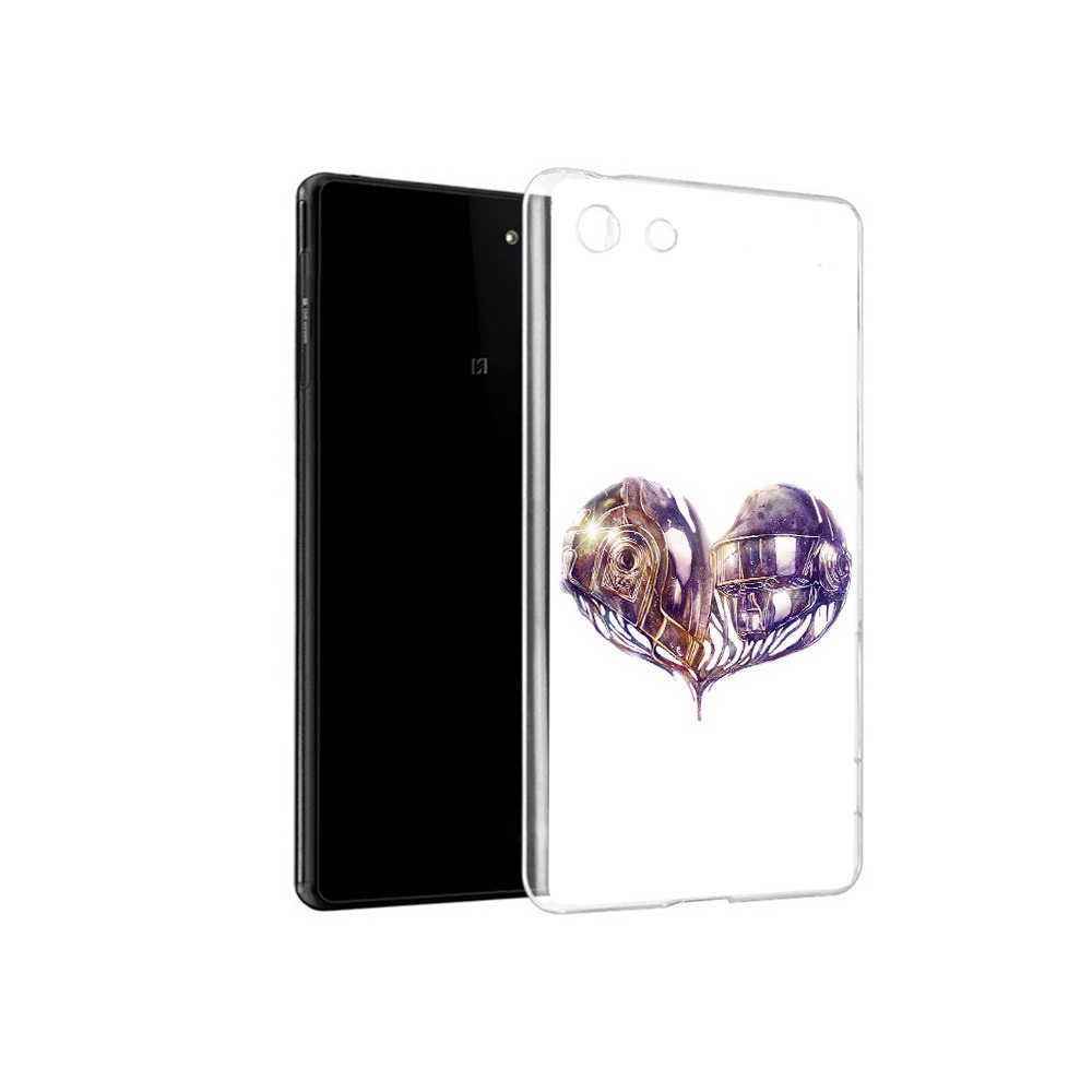 

Чехол MyPads Tocco для Sony Xperia M5 сердце абстракция (PT16167.241.596), Прозрачный, Tocco