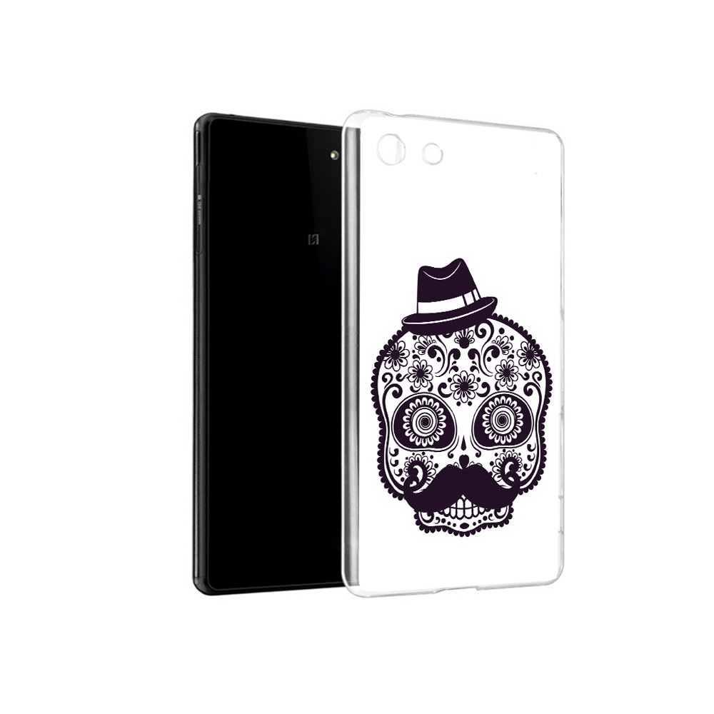 

Чехол MyPads Tocco для Sony Xperia M5 разрисованный скелет (PT16167.241.575), Прозрачный, Tocco