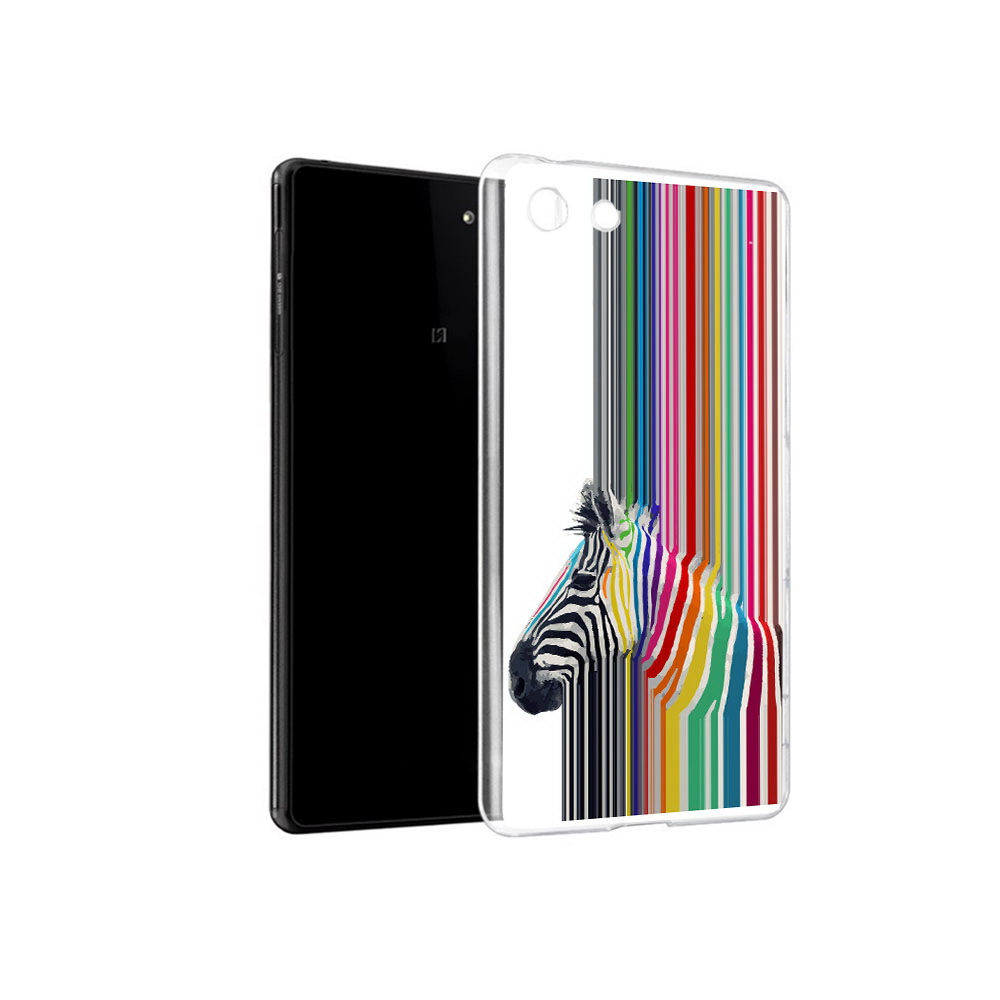 

Чехол MyPads Tocco для Sony Xperia M5 радужная зебра (PT16167.241.565), Прозрачный, Tocco