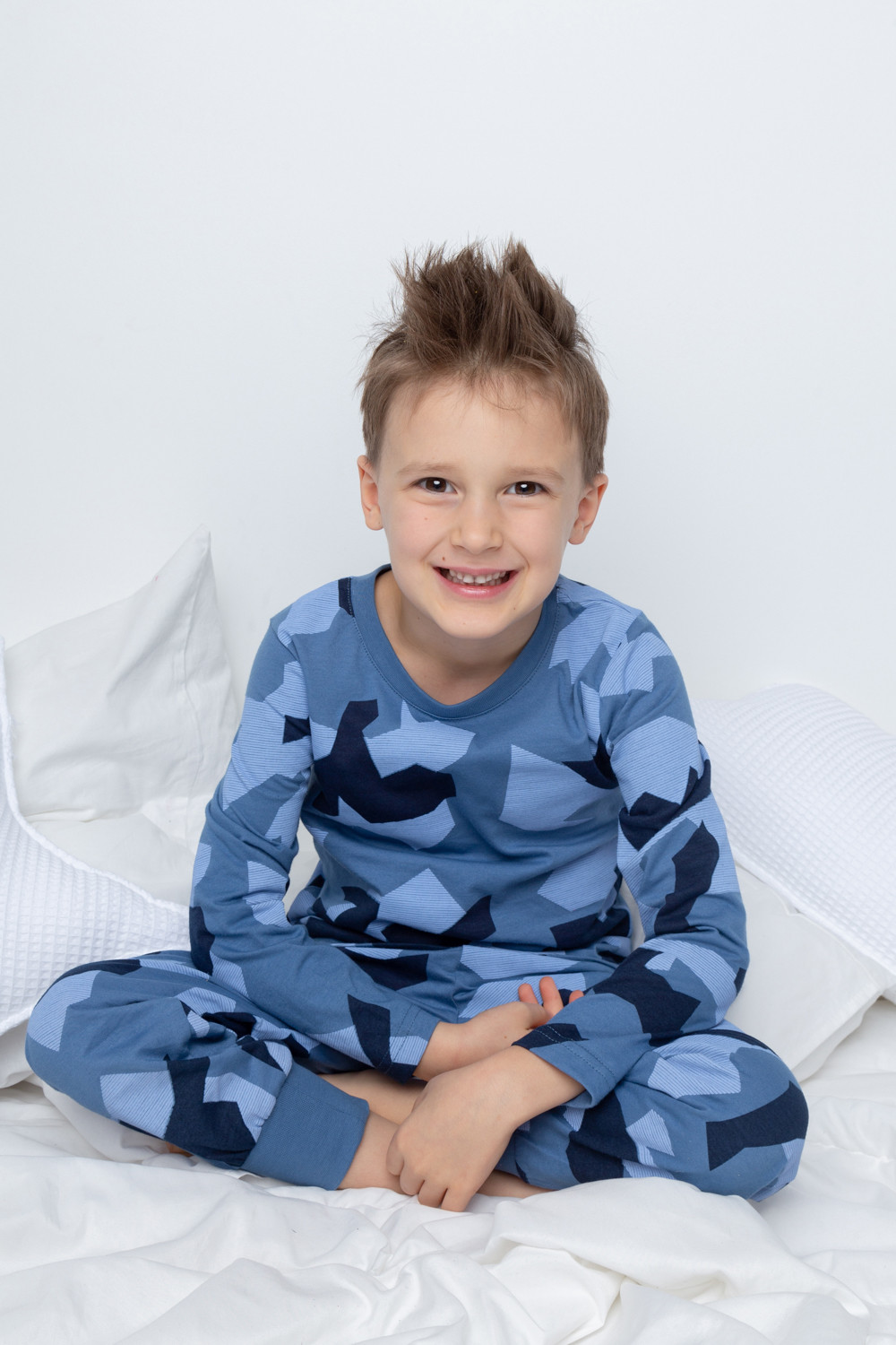 

Пижама детская CROCKID К 1512, синий, 92, 1 шт, К 1512