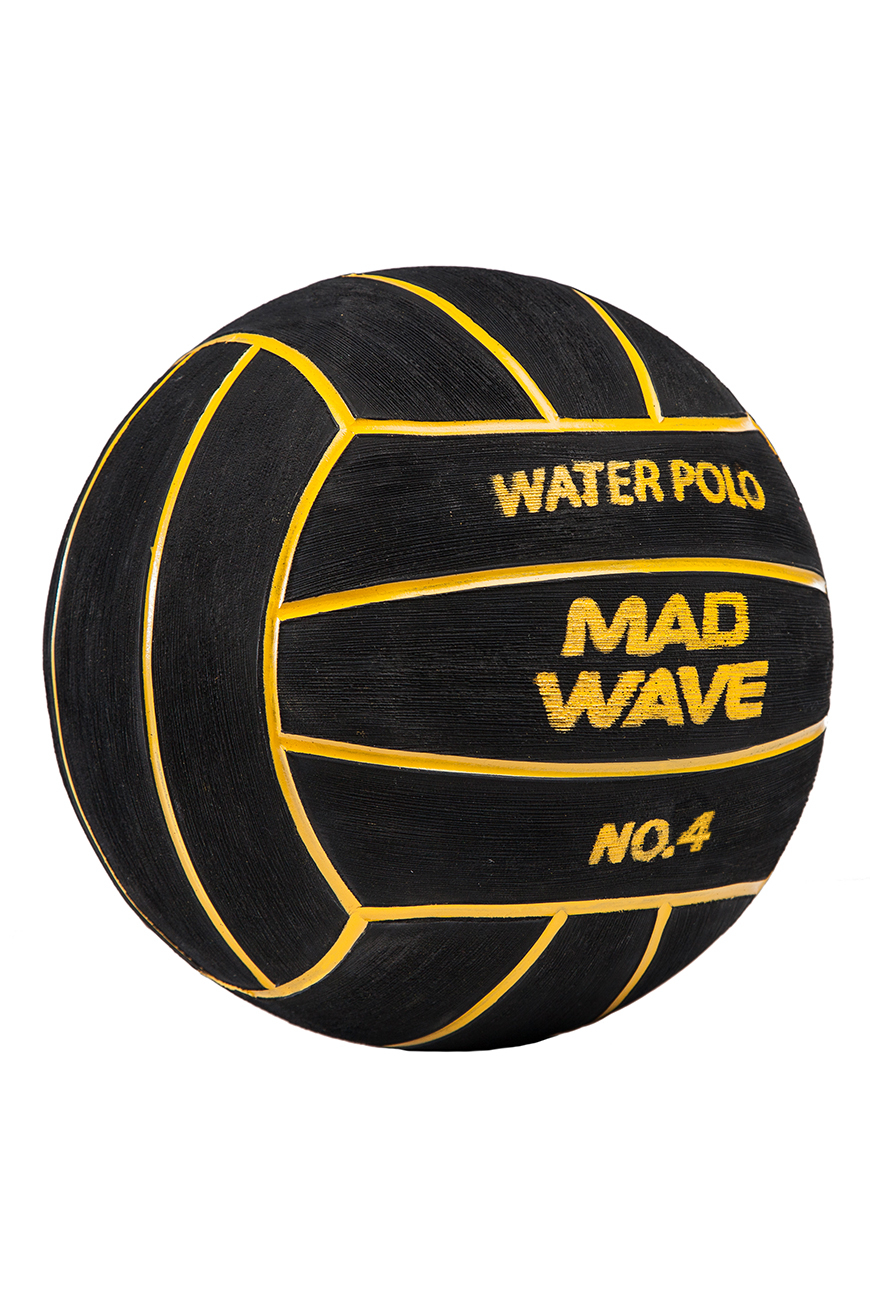 Мяч для водного поло Mad Wave WP Official Black №4