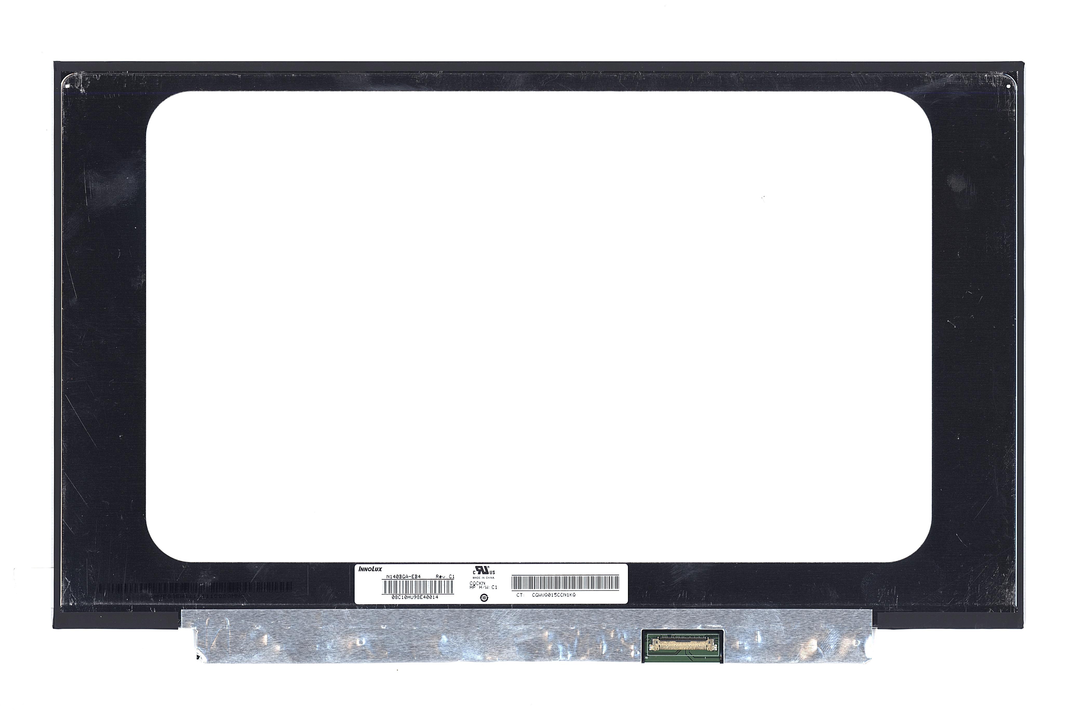 

Матрица OEM для ноутбука N140BGA-EB4 (100173675V), совместимая с p/n: N140BGA-EB4