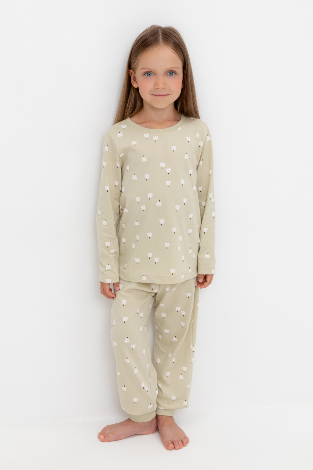 

Пижама детская CROCKID К 1512, зеленый, 122, 1 шт., К 1512