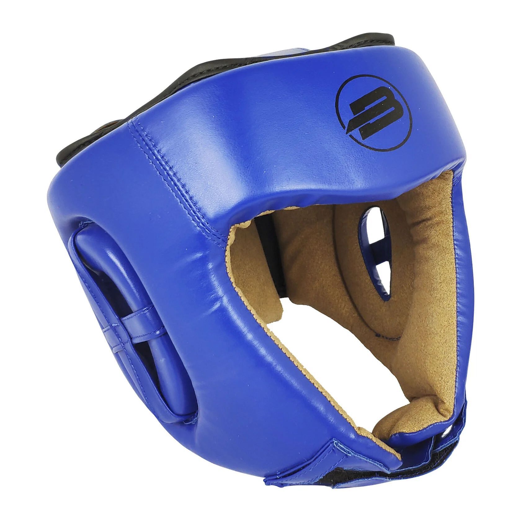 Шлем боевой BoyBo, BH200, искусственная кожа, синий XL