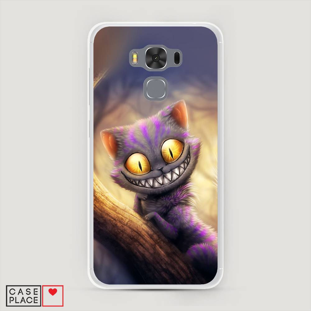 

Чехол Awog на Asus Zenfone 3 Max ZC553KL "Cheshire Cat", Фиолетовый;желтый, 40950-1