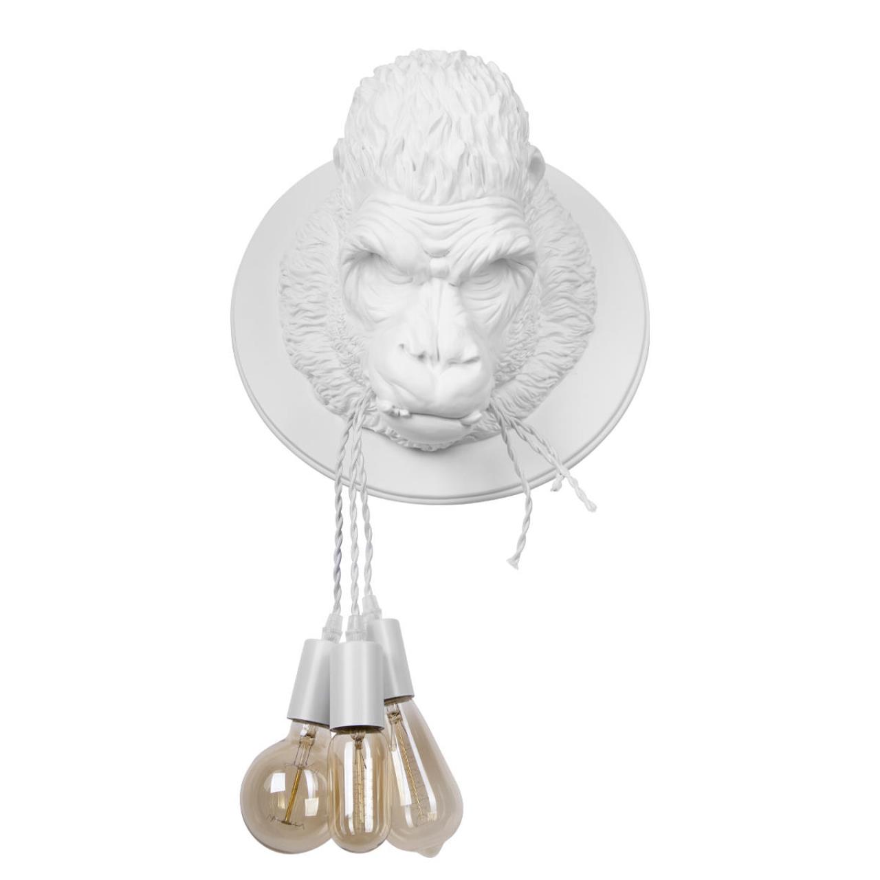 

Светильник настенный Loft it Gorilla, 10178 White, 120W, E27, Стиль Модерн