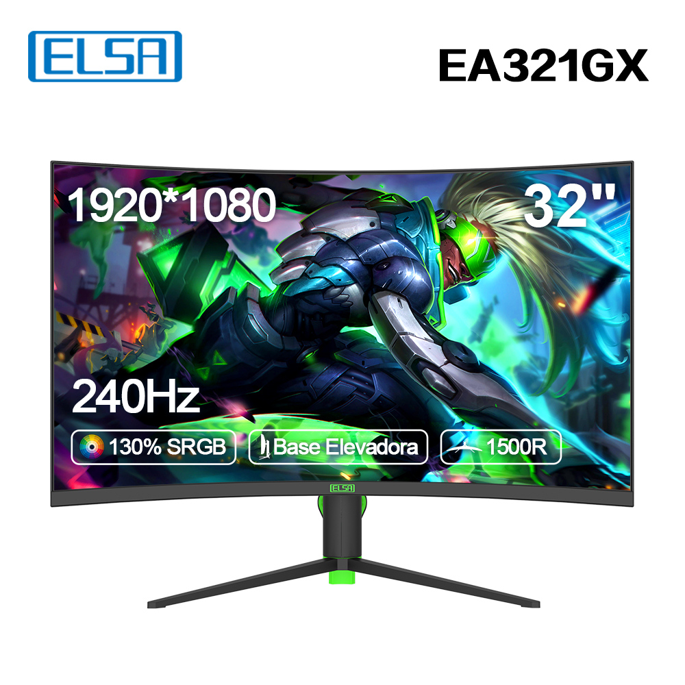 Монитор ELSA EA321GX Black