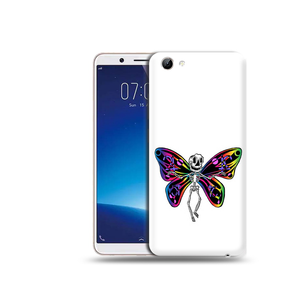 

Чехол MyPads Tocco для Vivo Y71 эффект бабочки (PT111858.440.701), Прозрачный, Tocco