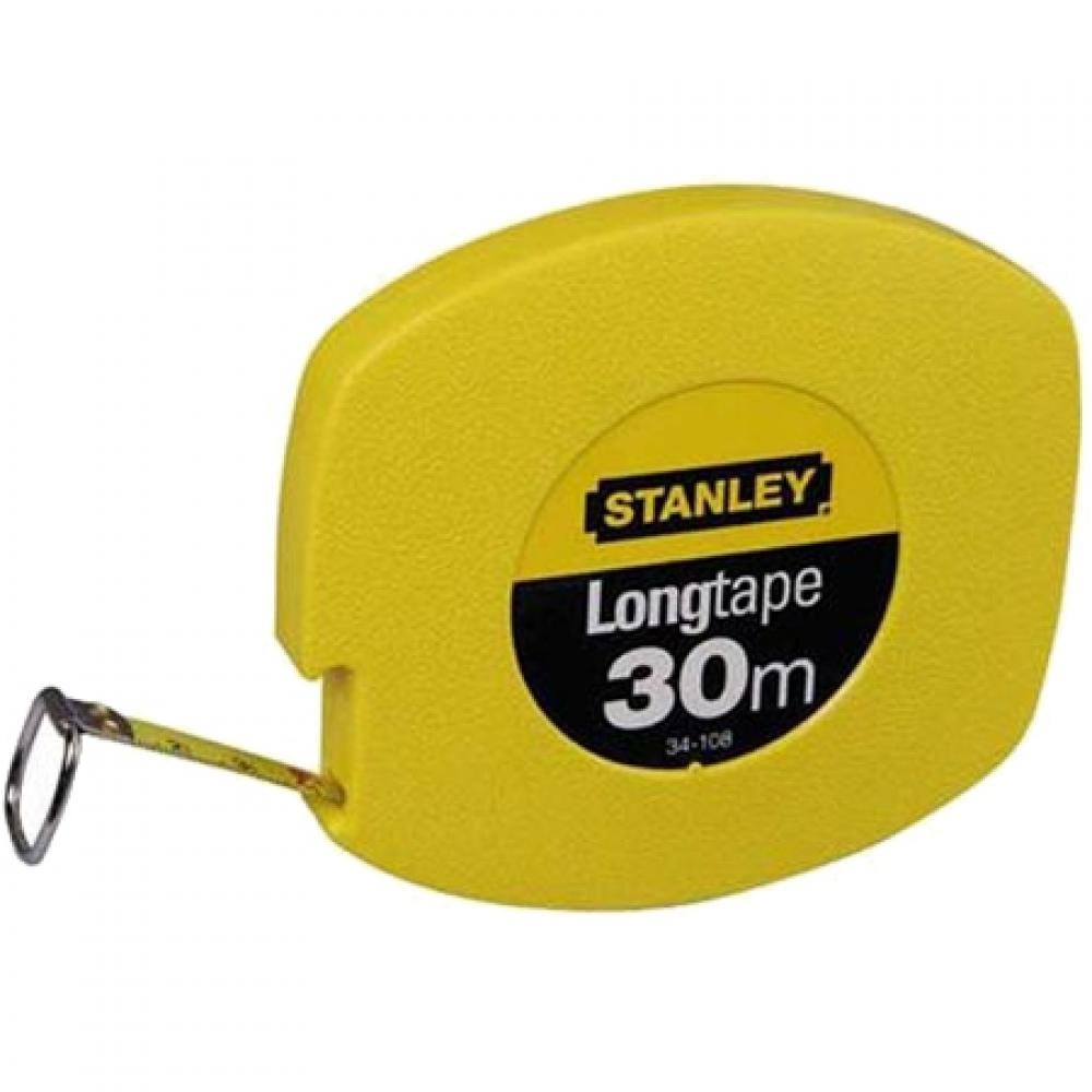 

Рулетка измерительная длинная с металлическим полотном STANLEY 0-34-108, 30М X 9,5 мм
