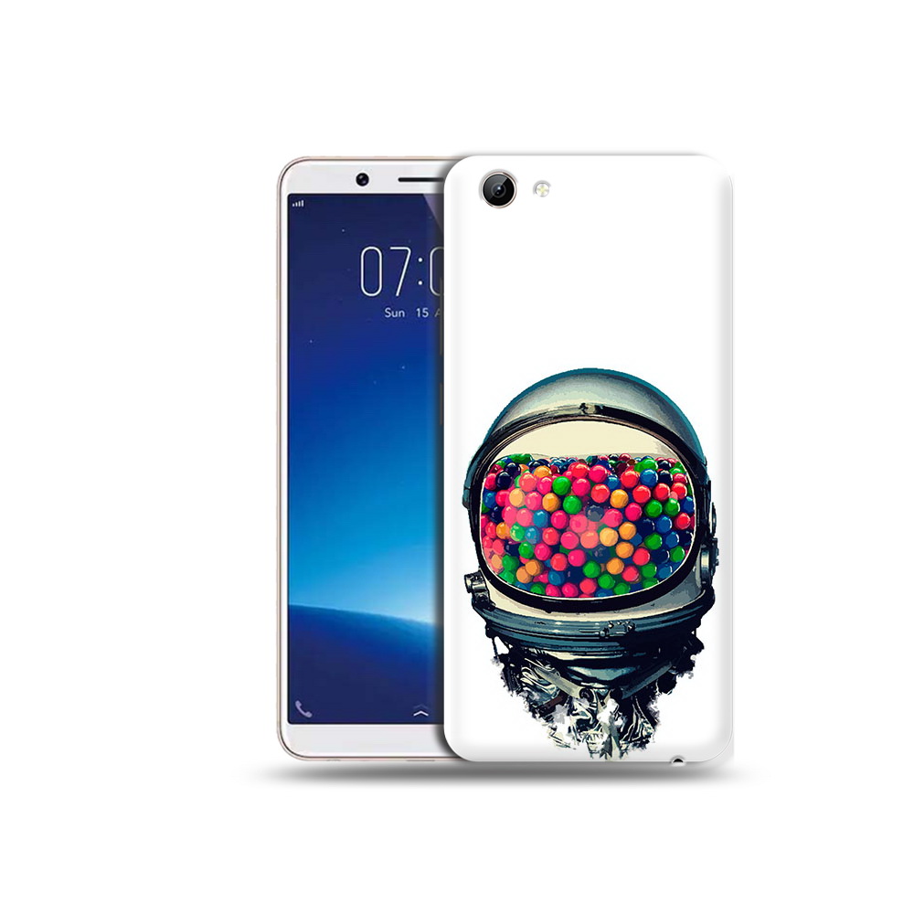 

Чехол MyPads Tocco для Vivo Y71 шлем космонавта (PT111858.440.700), Прозрачный, Tocco