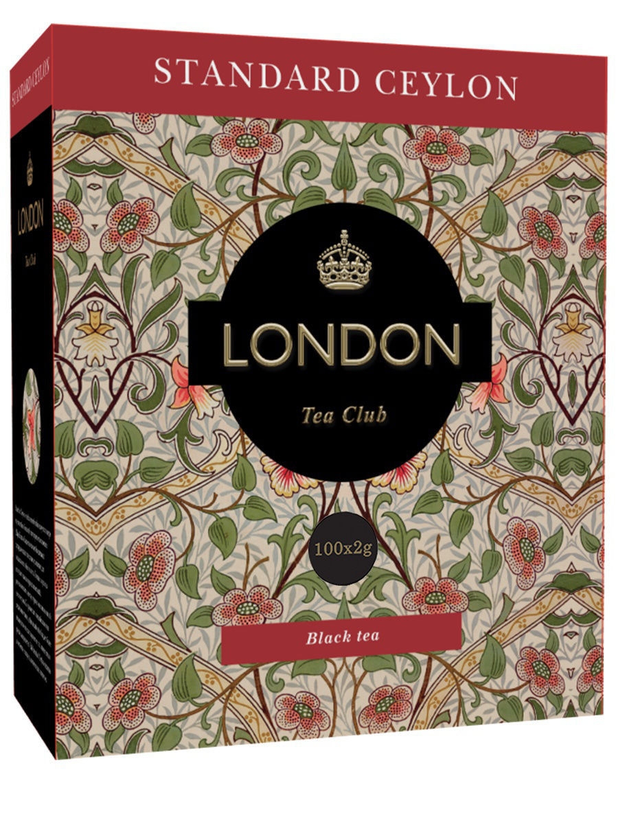 

Чай черный London Tea Club в пакетиках 2 г х 100 шт