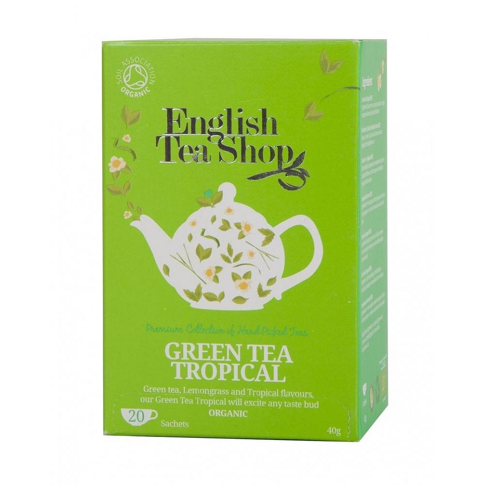 

Чай зеленый English Tea Shop тропический в пакетиках 2 г х 20 шт