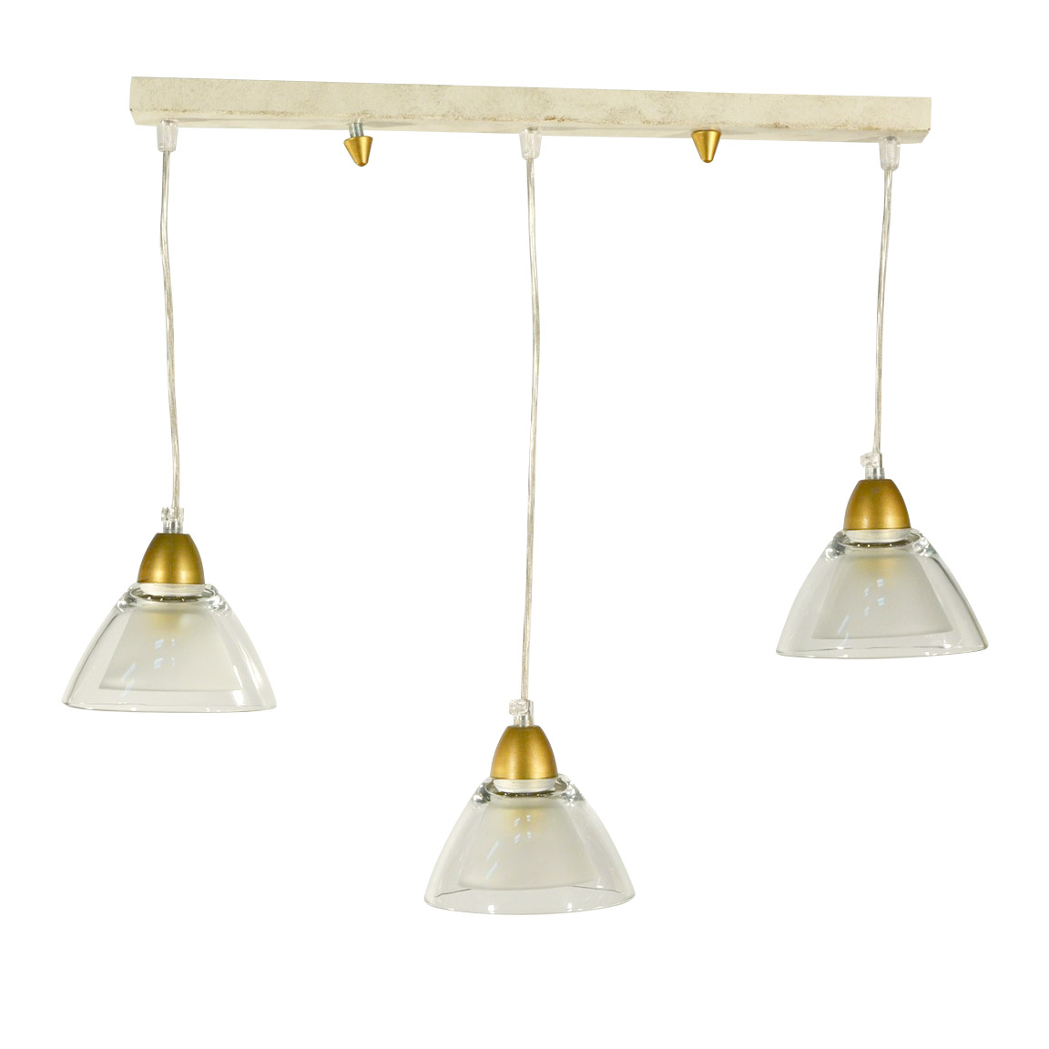 фото Светильник подвесной florex international l.0146/s3l bianco oro e14 40w