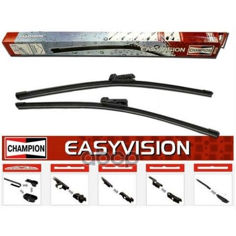 CHAMPION EU38 щетка со CHAMPION бескаркасная EASYVISION 1шт. CHAMPION EU38C01